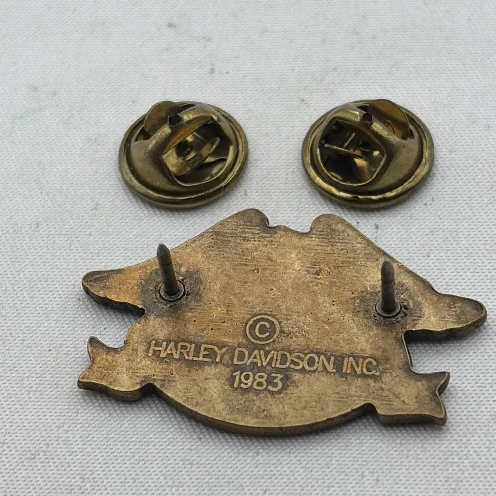 Harley Owners Group Harley Davidson Motorcycles Lapel Hat Pin